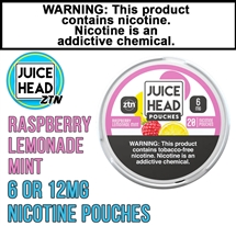 Juice Head ZTN Pouches 20 Pack Raspberry Lemonade Mint