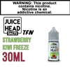 Juice Head Freeze Salts TFN Strawberry Kiwi 30mL