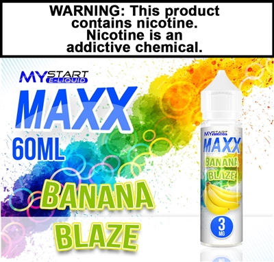 Mystart MAXX - Banana Blaze (60mL)