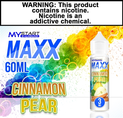 Mystart MAXX - Cinnamon Pear (60mL)