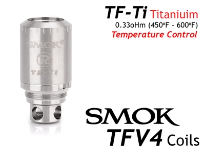Smok TFV4 Coils - TFTi Temperature Control Coils