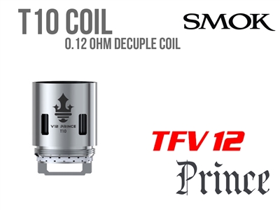 Smok TFV12 Prince Coils - TFV12 Prince-T10