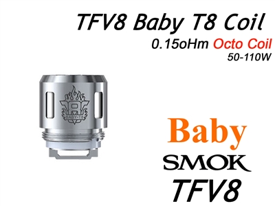 Smok TFV8 Baby Coils - T8
