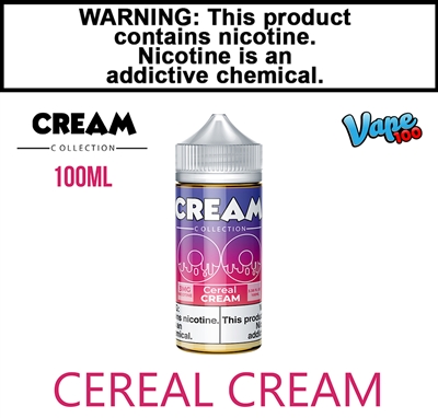 Vape100 Cream Collection - Cereal Cream (100mL)