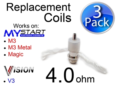 Vision eGo V3 Replacement Coil 4.0 oHm