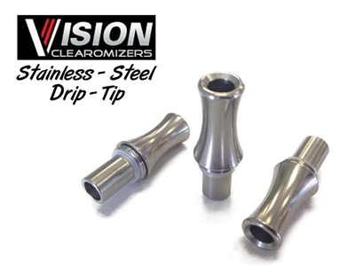 Vision eGo Drip-Tip Stainless Steel