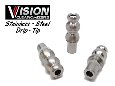 Vision eGo Drip-Tip Stainless Steel