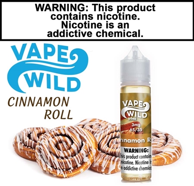 Vape Wild - Cinnamon Roll (60ml)