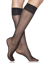 Silkies Honeycomb Sheer Trouser Socks (2-Pair Pack)