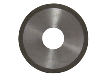 12046.4.400J: DIAMOND WHEEL. 6'X3/8'X1 1/4', GRIT 400. 1/4' DIAMOND