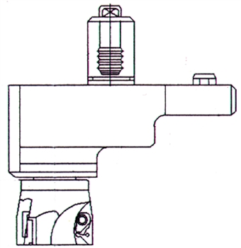 Mazak V Type Polygon Holder for SQT200, 250