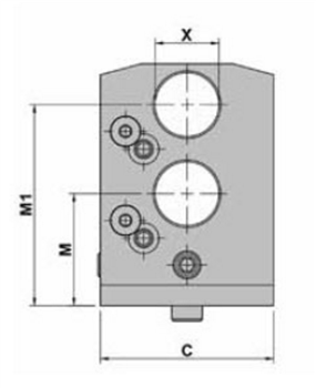 BNAB25x2-79 : MIYANO Double Boring Bar Holder