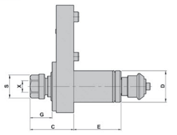 MIYANO Axial Milling And Drilling Head