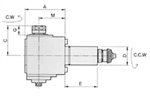 BNE-DF45-25-65 : MIYANO VDI Holder DF Type