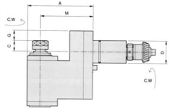 BNEDB38ER20 : MIYANO VDI Holder Offset