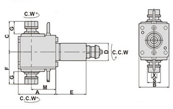 TE50ER32 , MIYANO AUTO TAPPER TYPE 55MMD BNE-DF45-20-65D