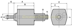 AXIAL CUTTING HEAD DIN 6358