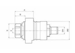 AXIAL MILLING AND DRILLING HEAD