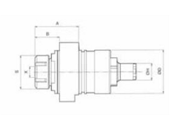 AXIAL MILLING AND DRILLING HEAD