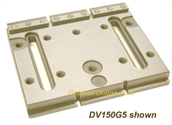DV150G3,6"x4.8"x0.6"+0.12" two slots for clamping and leveling, for Wire EDM Machine
