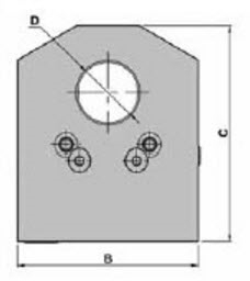 DW230-B25: BMT BORING BAR HOLDER FOR PUMA 230 METRIC SIZE DW230-B25-65