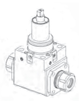 DW230-DF-55-25-60D, Double End RADIAL MILLING DRILLING HOLDER