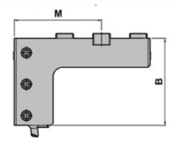 DW300-R25-90-W110 : VDI Cutting Holder BMT