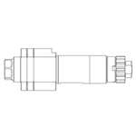 GSE-307-DA25-ER11: GSE-307-DA25-ER11: Citizen Axial Milling And Drilling Head