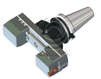 LFB150-200: Aluminium Alloy Large Double Cutter Fine Boring Head  LFB150-200