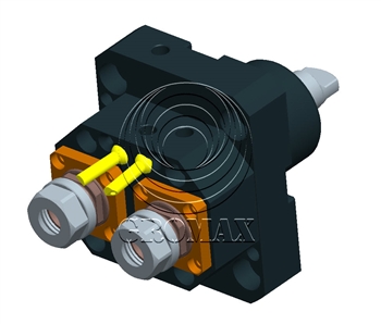 Axial Double Head, Y Offset holder for Mori Seiki NL1500 NL2000 NL2500 NL3000