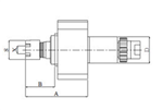 ST-DA22-ER11M: ST-DA22-ER11M: Star Axial Milling And Drilling Head