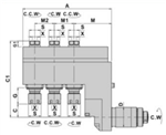 STAR-BR34-11-16M-6C : STAR Radial Multi Heads-Offset Holder