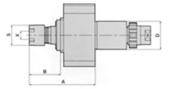 STDA22ER11: ST-DA22-ER11, AXIAL MILLING AND DRILLING HOLDER