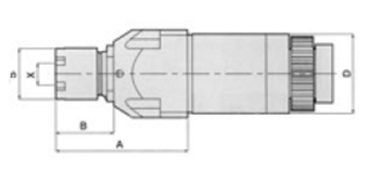 STDA3457150ER11: AXIAL MILLING AND DRILLING HOLDER