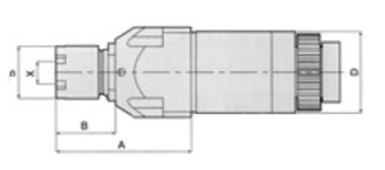 STDA3457155ER11: AXIAL MILLING AND DRILLING HOLDER