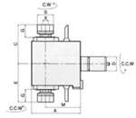 TADF302075D: TA-DF30-20-75D, RADIAL MILLING AND DRILLING HEAD/DOUBLE HEAD