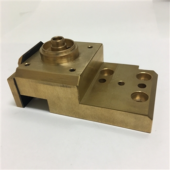 WM852: X187B621H01 Lower Die Guide Holder, used for Mutsibishi EDM FA series machine.for an FA20SAdv (same as an FA10SAdv)