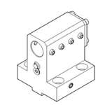 BORING BAR HOLDER FOR NAKAMURA  INTERNAL/EXTERNAL COOLANT WT150-B25-75-B