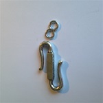 Hook & Eye Pewter Qty. 6