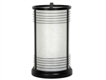 13" Shinjuku Japanese Shoji Lantern - Black