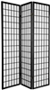 6 ft. Tall Window Pane Shoji Screen-(more panels & finishes)