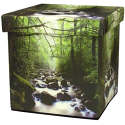 River of Life Storage Ottoman