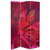 6 ft. Tall Double Sided Four Seasons Canvas Room Divider Screen