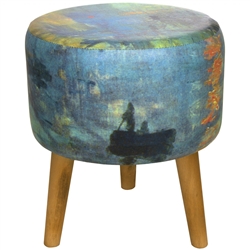 Monet Impression Sunrise Stool