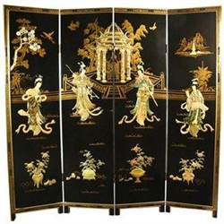 6 ft. Tall Dancing Ladies Screen Decorative Folding Screen