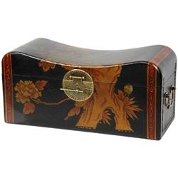 Pillow Box in Black Lacquer