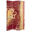 6 ft. Tall Fire Dancer Canvas Room Divider