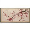 3ft Tall Plum Blossom Chinese Painting Asian Folding Screen