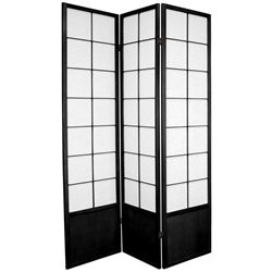 6 ft. Tall Zen Shoji Room Divider Screen (more panels & finishes)