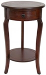 26" Classic Round End Table w/ Drawer